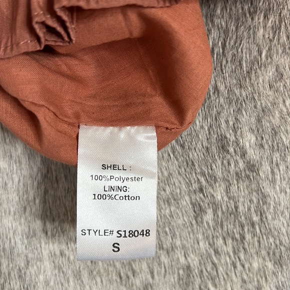 Mustard Seed Ruffled Rust Dress - Picture 6 of 7